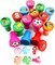 TINYMILLS 24 Pcs Soccer Stampers for Kids Party Favor Goodie Bag Stuffers Pinata Fillers Soccer Futbol Gifts Carnival Prizes Team Party Favor Rewards